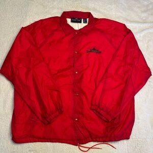 Vintage 90s Paradise Point Diamondbacks Casino Bossier City Button Jacket Men XL